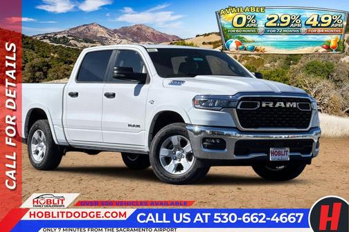 Bright White Clearcoat 2026 RAM 1500 Big Horn/Lone Star