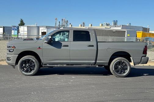 Ceramic Gray Clearcoat 2026 RAM 2500 Black Express Crew Cab 4x4 6'4' Box