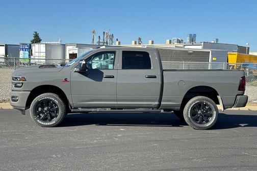 Ceramic Gray Clearcoat 2026 RAM 2500 Black Express Crew Cab 4x4 6'4' Box