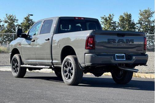 Ceramic Gray Clearcoat 2026 RAM 2500 Black Express Crew Cab 4x4 6'4' Box