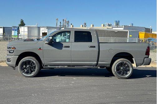 Ceramic Gray Clearcoat 2026 RAM 2500 Black Express Crew Cab 4x4 6'4' Box