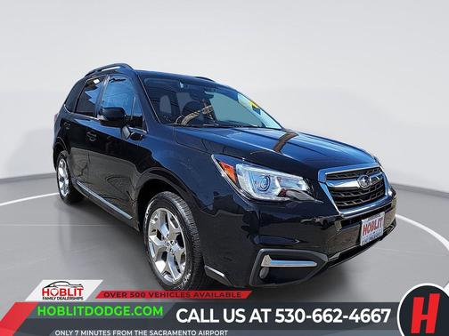 Crystal Black Silica 2017 Subaru Forester 2.5i Touring