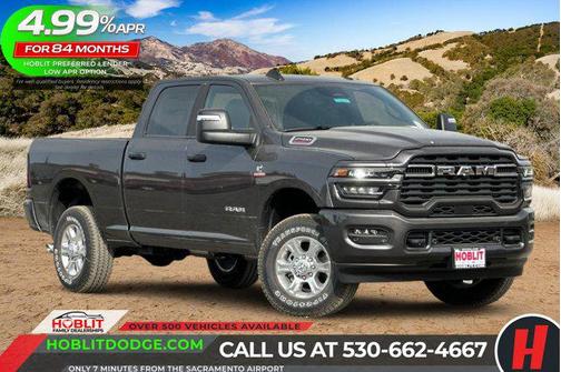 Granite Crystal Metallic Clearcoat 2026 RAM 2500 Big Horn Crew Cab 4x4 6'4' Box