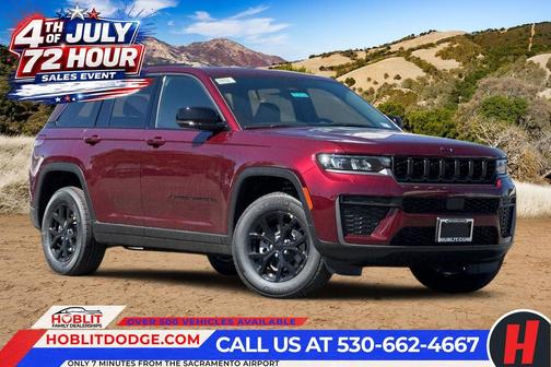 Velvet Red Pearlcoat 2026 Jeep Grand Cherokee Altitude