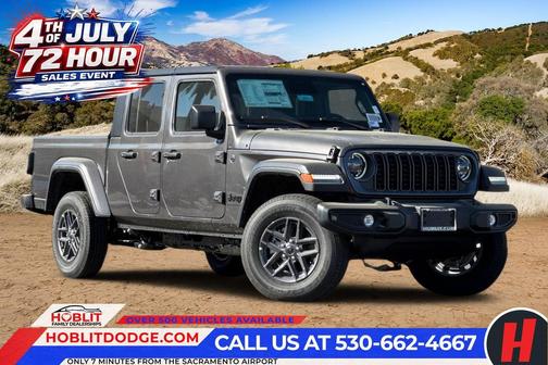 Granite Crystal Metallic Clearcoat 2026 Jeep Gladiator Sport S