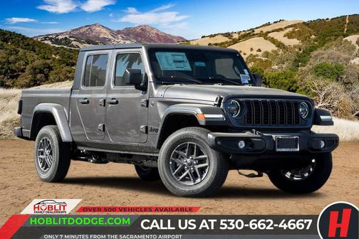 Granite Crystal Metallic Clearcoat 2026 Jeep Gladiator Sport S