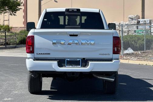 Bright White Clearcoat 2026 RAM 3500 Laramie Mega Cab 4x4 6'4' Box