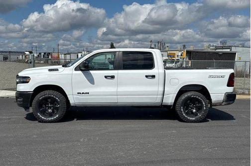 Bright White Clearcoat 2026 RAM 1500 Warlock Crew Cab 4x4 5'7' Box