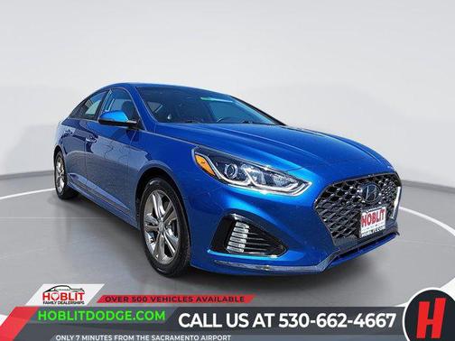 Electric Blue 2019 Hyundai SONATA SEL