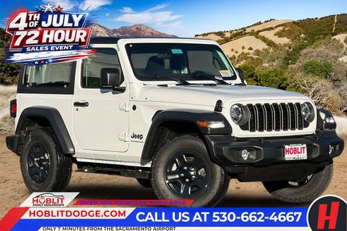 Bright White Clearcoat 2026 Jeep Wrangler Sport