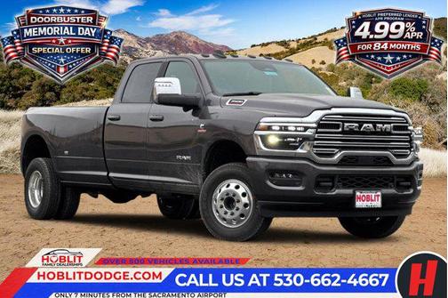 Granite Crystal Metallic Clearcoat 2026 RAM 3500 Laramie Crew Cab 4x4 8' Box