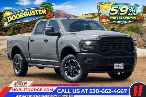 Ceramic Gray Clearcoat 2026 RAM 2500 Warlock Crew Cab 4x4 6'4' Box