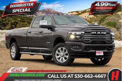 Granite Crystal Metallic Clearcoat 2026 RAM 3500 Laramie Crew Cab 4x4 8' Box