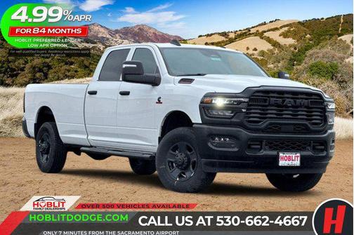 Bright White Clearcoat 2026 RAM 3500 Tradesman Crew Cab 4x4 8' Box