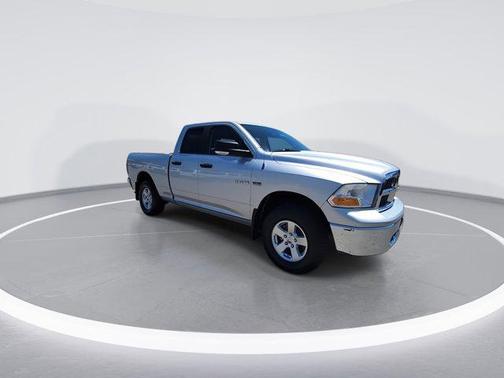 Bright Silver Metallic CC/Mineral Gray Met CC 2009 Dodge Ram 1500 TRX Quad Cab