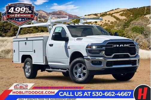 Bright White Clearcoat 2026 RAM 3500 Tradesman/Big Horn