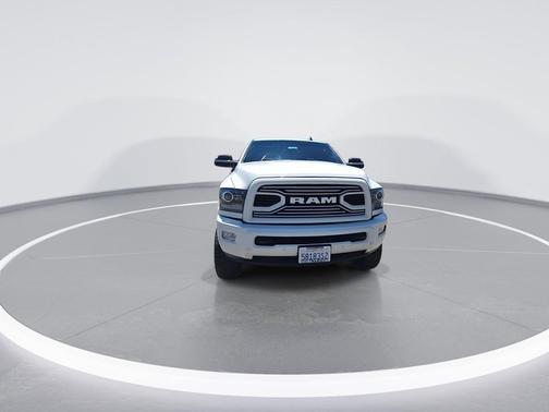 Pearl White 2018 RAM 2500 Laramie Crew Cab 4x4 8' Box