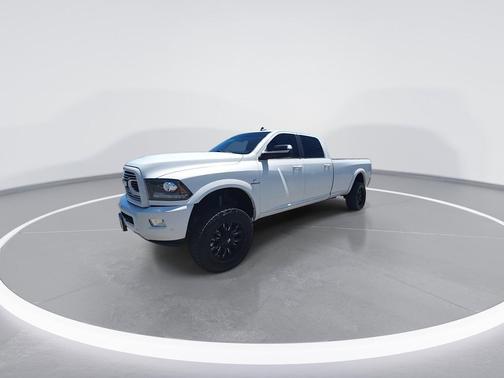 Pearl White 2018 RAM 2500 Laramie Crew Cab 4x4 8' Box
