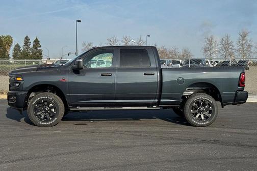 Forged Blue Metallic 2026 RAM 2500 Black Express Crew Cab 4x4 6'4' Box