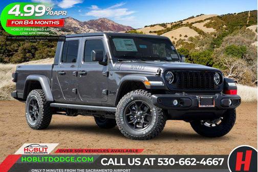 Granite Crystal Metallic Clearcoat 2026 Jeep Gladiator Willys 4x4