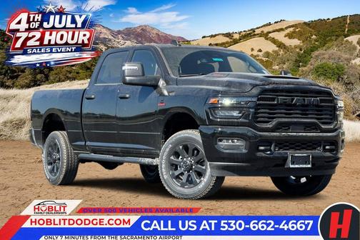 Diamond Black Crystal Pearlcoat 2026 RAM 2500 Black Express Crew Cab 4x4 6'4' Box