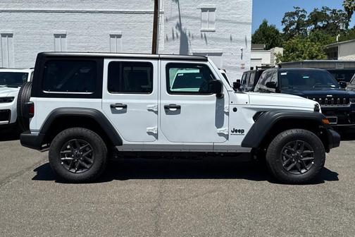 Bright White Clearcoat 2026 Jeep Wrangler Sport S