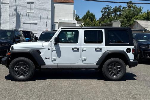 Bright White Clearcoat 2026 Jeep Wrangler Sport S