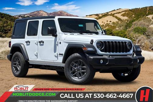 Bright White Clearcoat 2026 Jeep Wrangler Sport S