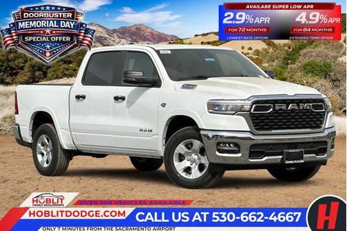 Bright White Clearcoat 2026 RAM 1500 Big Horn/Lone Star