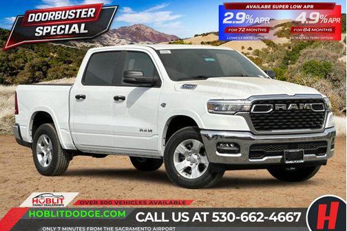 Bright White Clearcoat 2026 RAM 1500 Big Horn/Lone Star