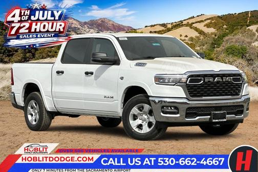 Bright White Clearcoat 2026 RAM 1500 Big Horn/Lone Star