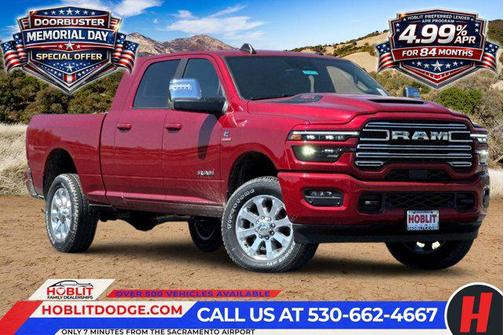Molten Red Pearlcoat 2026 RAM 2500 Laramie Mega Cab 4x4 6'4' Box