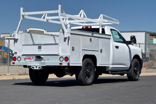 Bright White Clearcoat 2026 RAM 2500 Tradesman Regular Cab 4x2 8' Box