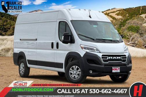 Bright White Clearcoat 2026 RAM ProMaster 2500 High Roof