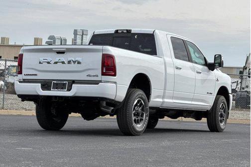 Bright White Clearcoat 2026 RAM 2500 Laramie Mega Cab 4x4 6'4' Box