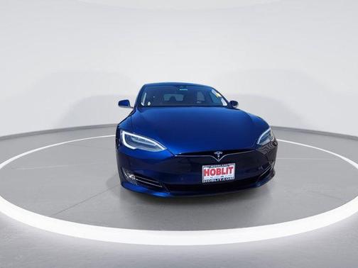 Deep Blue Metallic 2016 Tesla Model S 90D