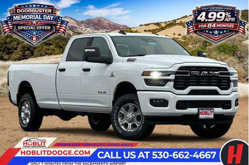 Bright White Clearcoat 2026 RAM 2500 Big Horn