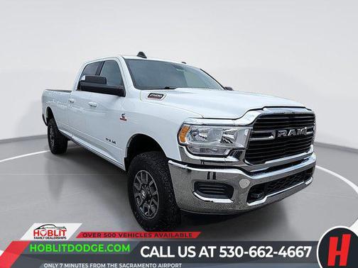 Bright White Clearcoat 2021 RAM 2500 Big Horn Crew Cab 4x4 8' Box