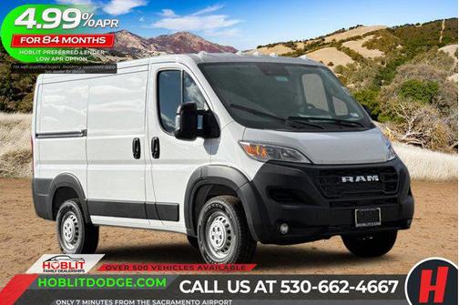 Bright White Clearcoat 2026 RAM ProMaster 1500 Low Roof