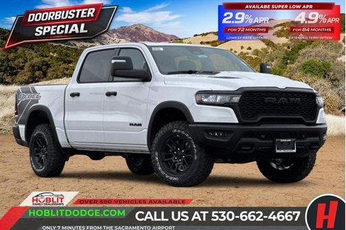 Bright White Clearcoat 2026 RAM 1500 Rebel