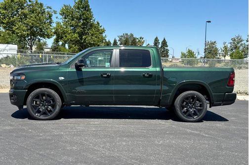 Serrano Green Metallic 2026 RAM 1500 Laramie