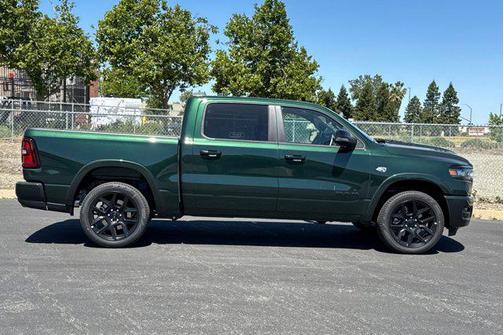 Serrano Green Metallic 2026 RAM 1500 Laramie
