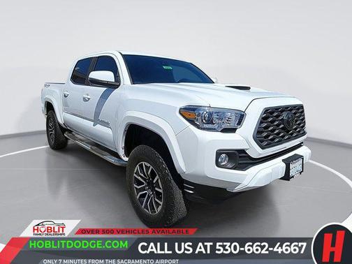 Super White 2021 Toyota Tacoma TRD Sport