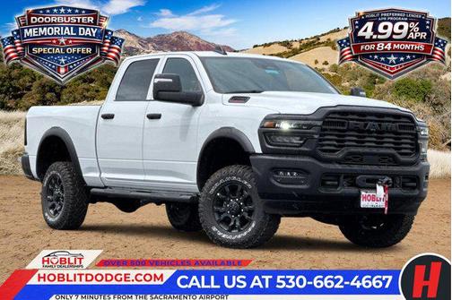 Bright White Clearcoat 2026 RAM 2500 Tradesman Crew Cab 4x4 6'4' Box