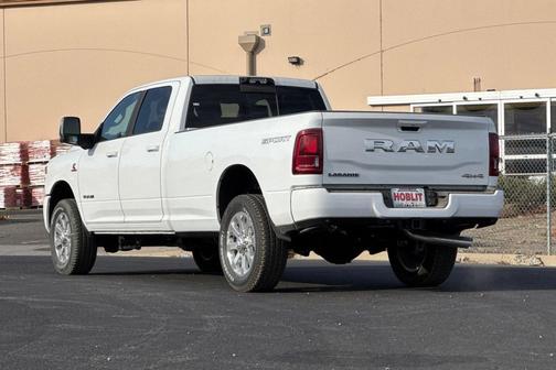 Bright White Clearcoat 2026 RAM 3500 Laramie Crew Cab 4x4 8' Box