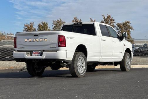 Bright White Clearcoat 2026 RAM 3500 Laramie Crew Cab 4x4 8' Box