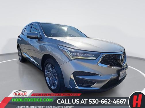 Lunar Silver Metallic 2019 Acura RDX Advance Package