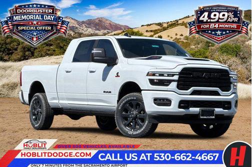 Bright White Clearcoat 2026 RAM 2500 Laramie Mega Cab 4x4 6'4' Box