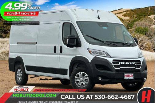 Bright White Clearcoat 2026 RAM ProMaster 2500 High Roof