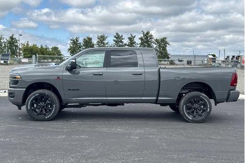 Ceramic Gray Clearcoat 2026 RAM 2500 Laramie Mega Cab 4x4 6'4' Box